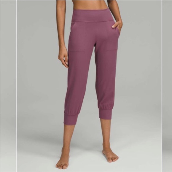 lululemon athletica Pants - 🎉Host Pick!🎉Lululemon Align Cropped Jogger-Vintage Plum-8